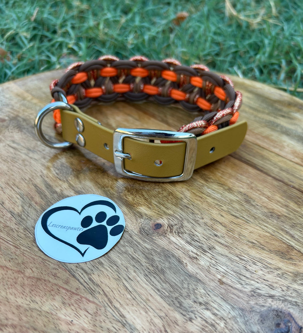 Collier paracorde tressée modèle « HAPPY »