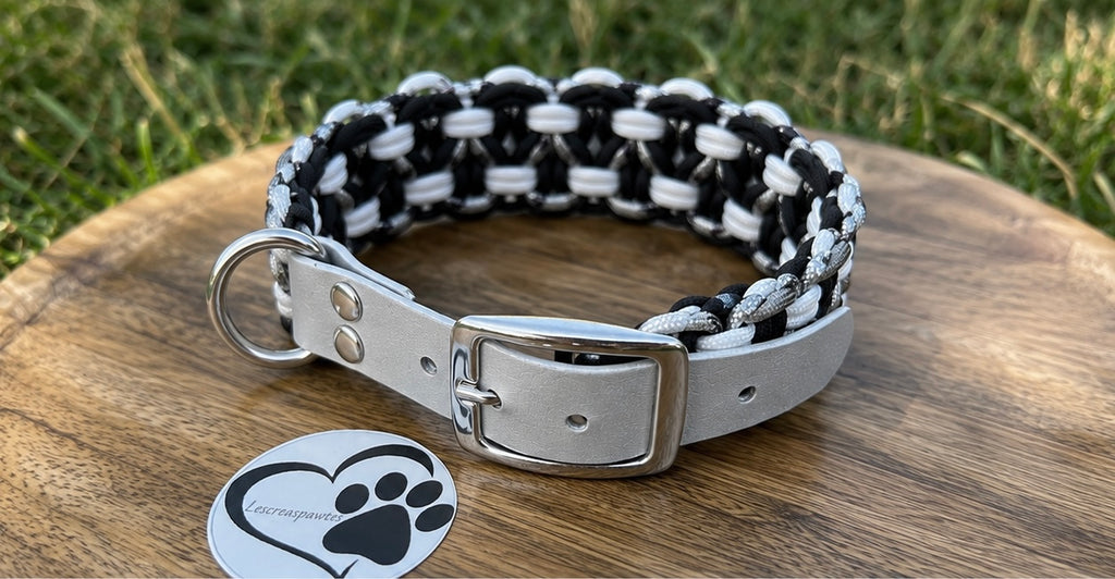 Collier paracorde tressée modèle « HAPPY »