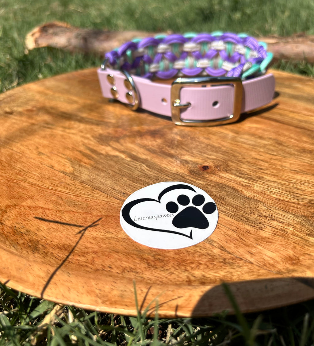 Collier paracorde tressée modèle « HAPPY »